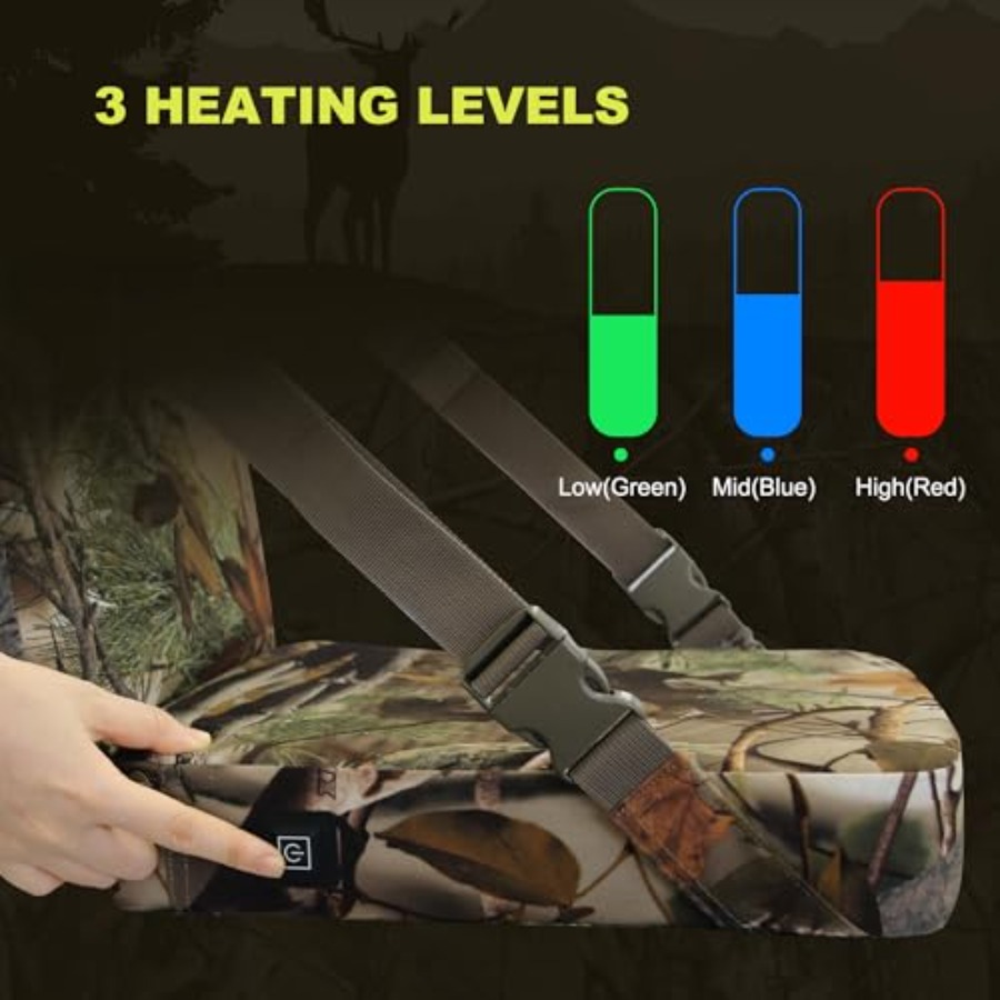 Heated Hunting Seat Cushion wi - Tree Stand Ladder incelemesi ve fiyatı